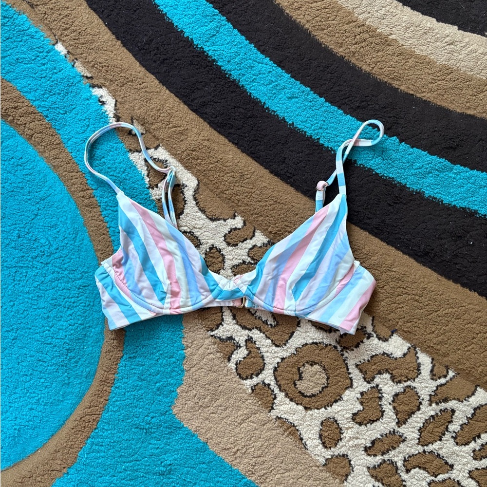 Beach Riot Urban Outfitters Pastel Bikini Top